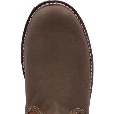 Pre-owned Georgia Boot Men's Brute Met Guard Composite Toe Waterproof Work Boot In Brown