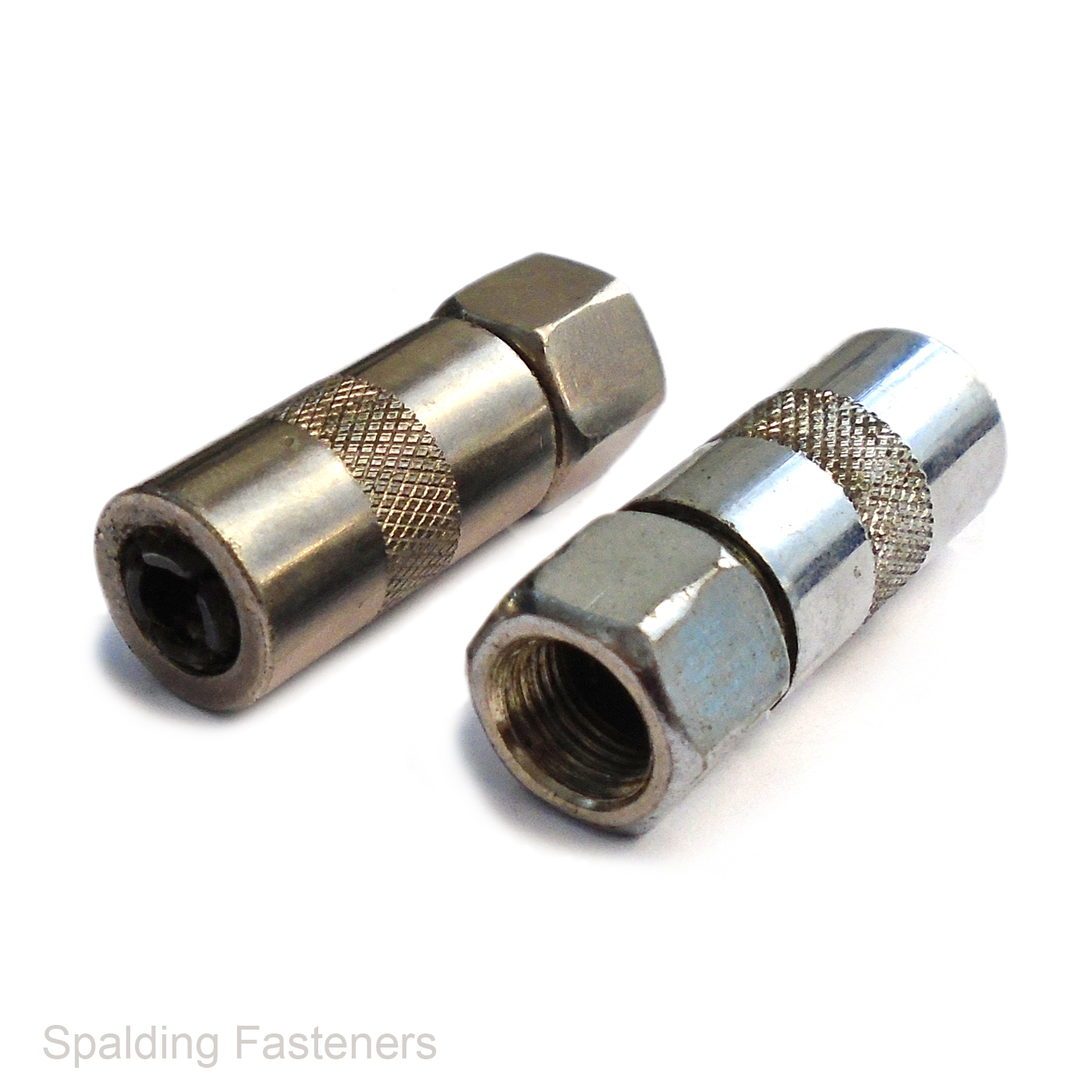 5 x Heavy Duty Grease Gun End Connector Steel 4 Jaw Hydraulic nipple 1/8bsp eBay