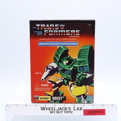Hoist Commemorative Series Transformers Reissue 2003 Hasbro NEW MISB SEALED