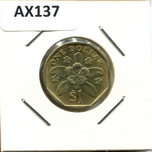 1 DOLLAR 1995 SINGAPORE Coin #AX137U | eBay
