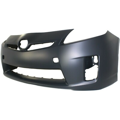 Primed Front Bumper Cover  for 2010 2011 Toyota Prius Base 10 11 with fog