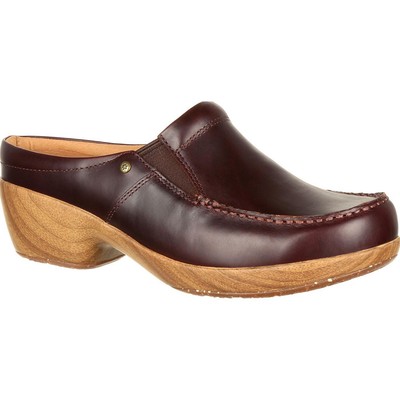 

4Eursole Comfort 4Ever Женские шлепанцы из красного дерева Moc-Toe, Mahogany, RKH222