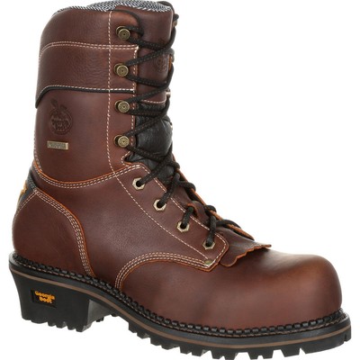 

Водонепроницаемые рабочие ботинки Georgia Boot AMP LT Logger с композитным носком, Brown, GB00236