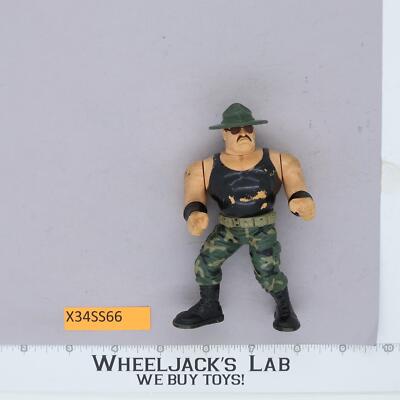 Sgt. Slaughter 100% Complete WWF WWE Wrestling Titan Sports 1991 Hasbro Vintage