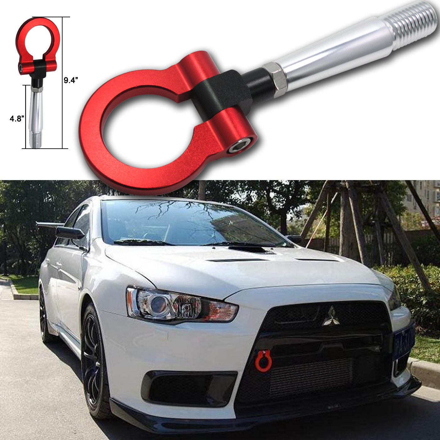 2016 Lancer Evolution >> Details About Red Track Screw On Tow Hook For Mitsubishi 08 16 Lancer Evolution Evo X 10 2016 Lancer Evolution >> Details About Red Track Screw On Tow Hook For Mitsubishi 08 16 Lancer Evolution Evo X 10