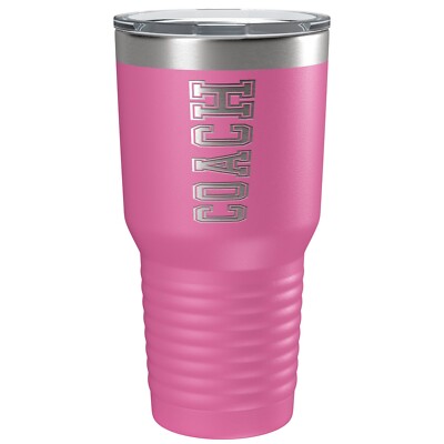 ''Coach'' insulated travel mug!