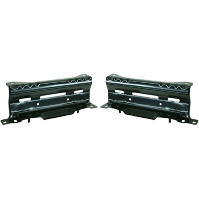 Bumper Bracket Set For 2007-2014 Toyota Yaris 2 Pc Front Left & Right Side Steel