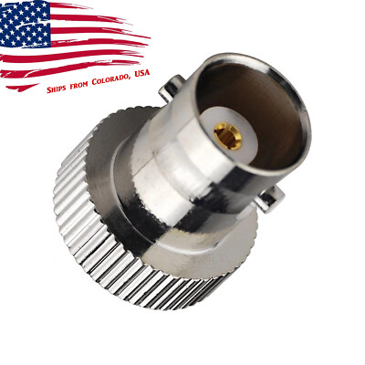 SMA Male Plug to BNC Female Jack RF Coaxial Adapter Connector 