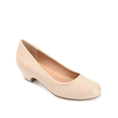 Journee Collection Saar Pump, Size 10, Color Nude