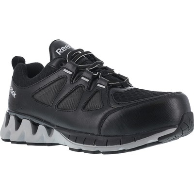 

Reebok Zigkick Work Womens Composite Toe Work Athletic Oxford, Black grey, RB301