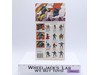 Sy-Klone W/12 Cardback 100% Complete He-Man MOTU 1984 Vintage Action Figure