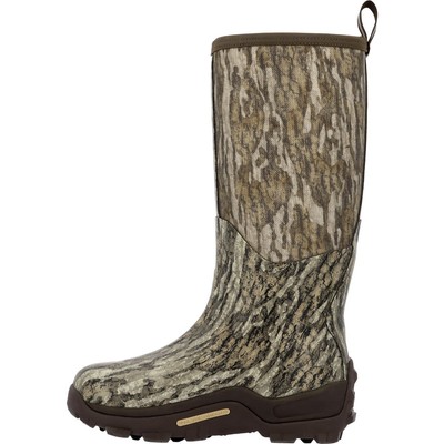 Pre-owned Muck Men's Viper Max Certified Snake Resistant Boot In Mossy Oak Bottom Land