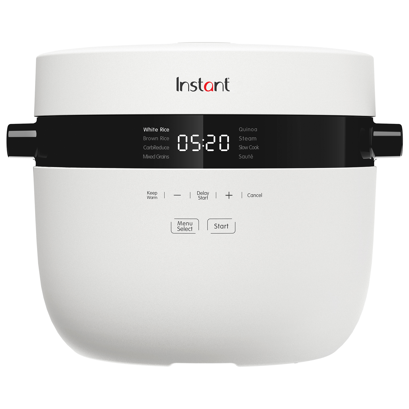 INSTANT POT Reiskocher 8-in-1 Dampfgarer 5L Schongaren Sautieren Weiß - Bild 1 von 1