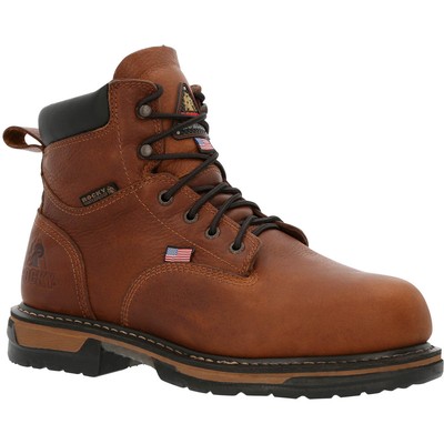 

Непромокаемые рабочие ботинки Rocky IronClad Steel Toe Met Guard, Brown, RKK0362