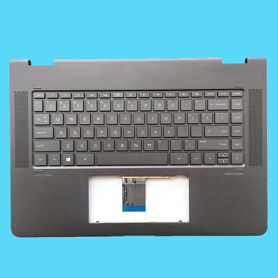 New Palmrest w/Backlit Keyboard Brown For HP Spectre X360 15-BL 15.6'' 914361-001