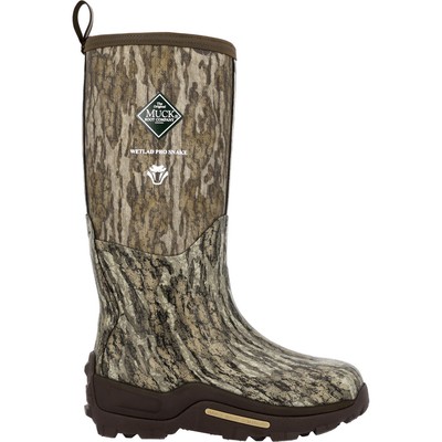 Pre-owned Muck Men's Viper Max Certified Snake Resistant Boot In Mossy Oak Bottom Land