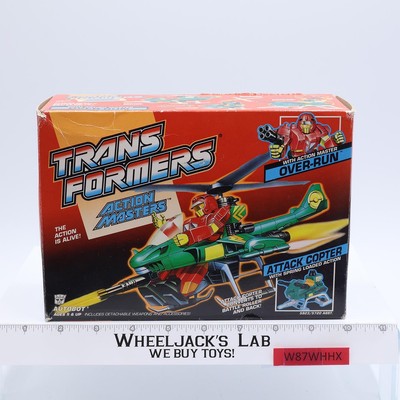 Action Masters Over-Run G1 Transformers Hasbro 1990 Vintage Figure NEW MIB