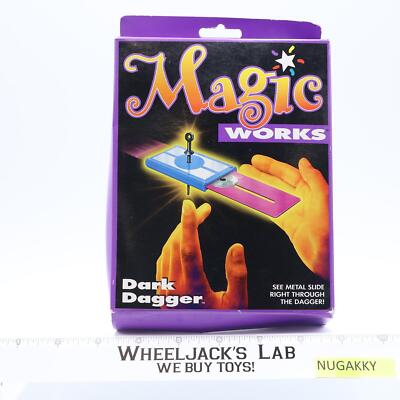 Dark Dagger Magic Works 1993 Milton Bradley Magic Trick NEW MIB NRFB Unused