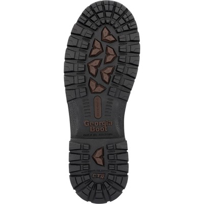 Pre-owned Georgia Boot Ltx Logger 9" Composite Toe 400g Insulated Waterproof Work Boot In Brown