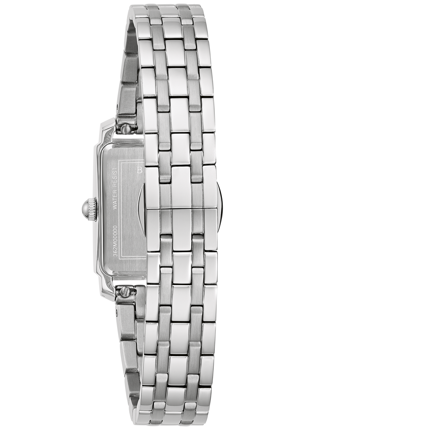 BULOVA 96P245 Armbanduhr Quarzuhr Damenuhr Edelstahl Silberfarben B-Ware - Bild 3 von 3