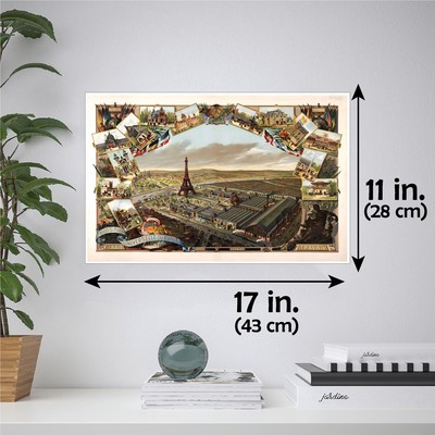 POSTER French Paris France Retro-Vintage MULTIPLE FORMATS PAPER or CANVAS
