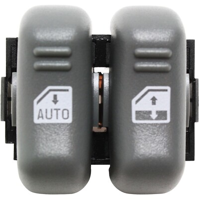 Window Switch For 1993-2002 Pontiac Firebird Front Driver Side Gray 10402845
