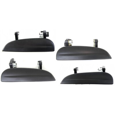 Exterior Door Handle Set For 2003-2005 Kia Rio Front and Rear Left and Right