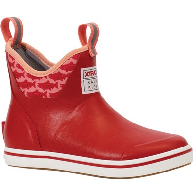 

Женские кроссовки Salmon Sisters 6 в ботильонах до щиколотки, Red, XWAB6KS