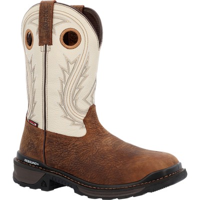 

Водонепроницаемые рабочие ботинки Rocky Rams Horn с композитным носком, Taupe, RKW0394