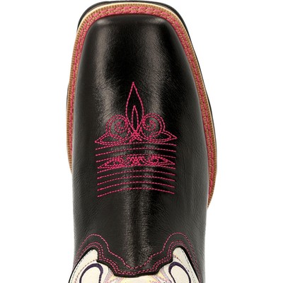 Lady Rebel™ by Durango® Women's Raven Black & White Western Boot