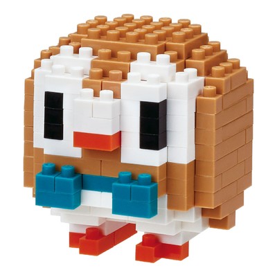 Конструктор-наноблок Pokemon Rowlet (170 деталей)