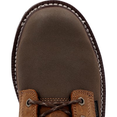 Pre-owned Georgia Boot Men's Brute Composite Toe Met Guard Waterproof Work Boot In Brown