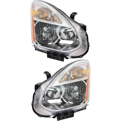 HID Headlight Set For 2008 Nissan Rogue Left & Right w/ Bulb(s) Pair