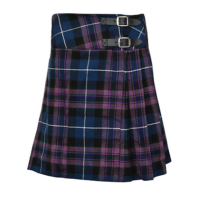 SHYNE KILTS U.K Jupe Kilt Écossaise Plissée Tartan 20" Longueur Couleurs Variées