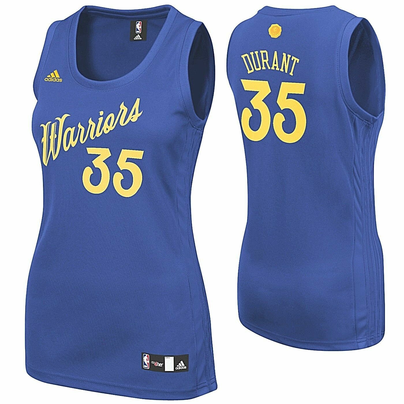 ウェア adidas Golden State Warriors DURANT 35 S 2016-17 Golden State Warriors Durant #35 adidas Home Jersey