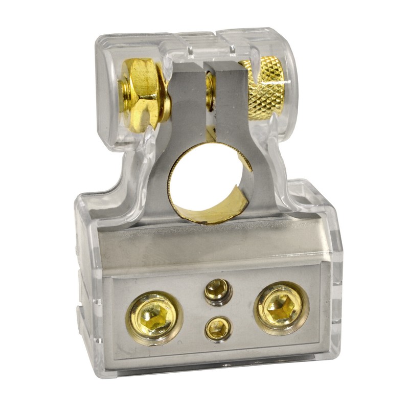 Dual 1/0 4 8 Gauge High Quality Positive or Negative Battery Terminal 4