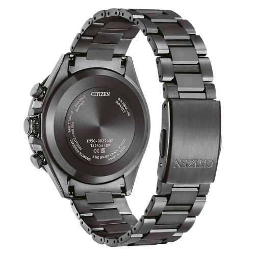 Pre-owned Citizen Atessa Act Line Cc4057-60e Titanium Gps Eco-drive Made In Japan