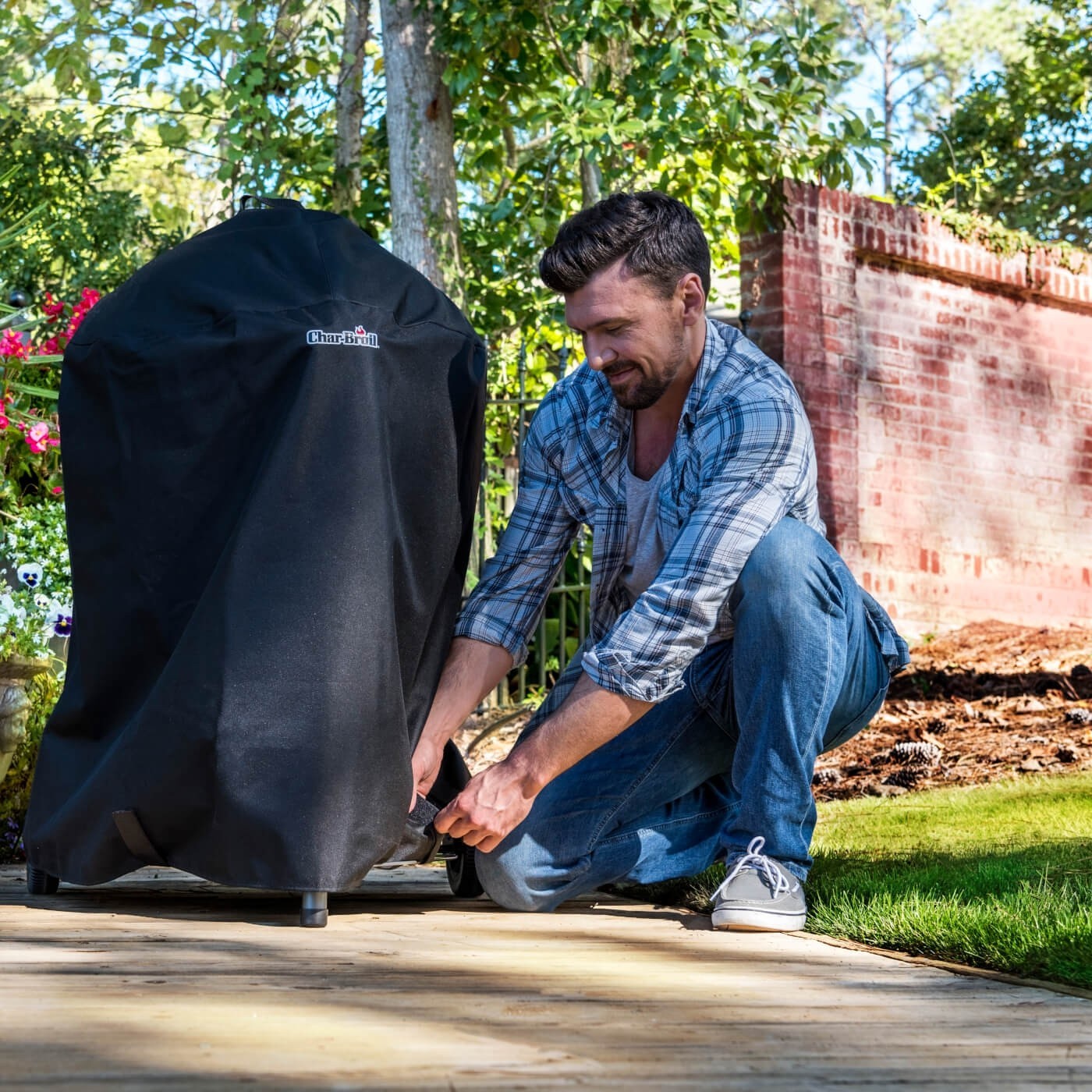 Char-Broil Kettleman Wetterschutzhaube Grill BBQ Strapazierfähig Elegant - Bild 8 von 8