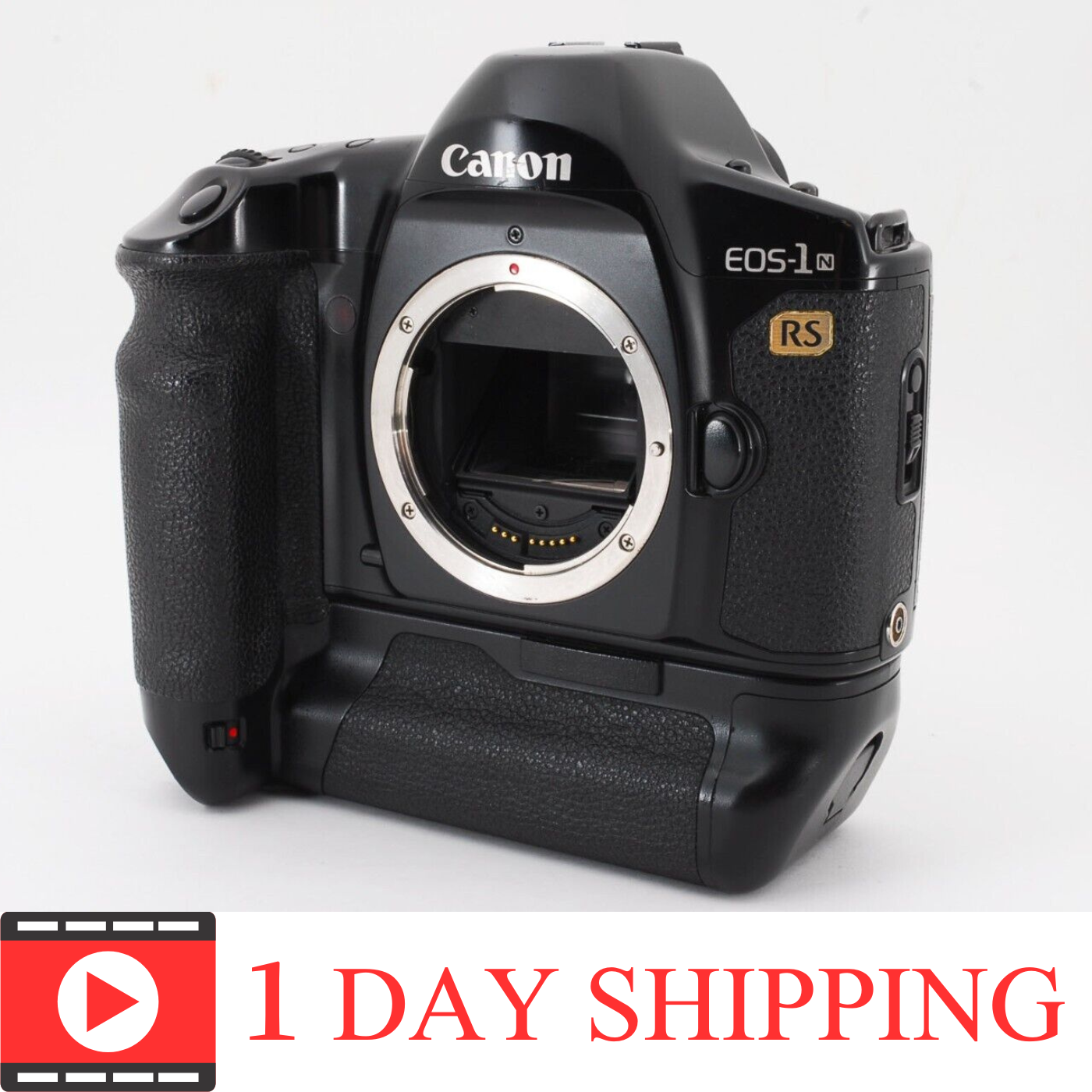 [NEAR MINT w/ Strap]Canon EOS-1N RS 35mm SLR Film Camera Body From JAPAN  #315