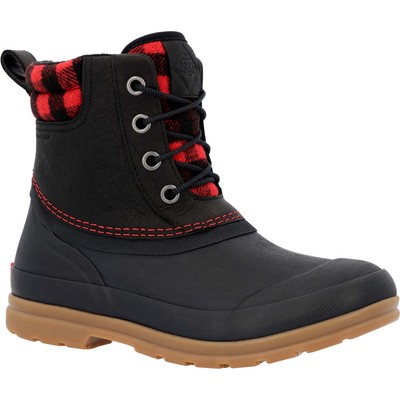 

Женские кожаные ботинки на шнуровке Originals Duck, Black, ODLW6PLD
