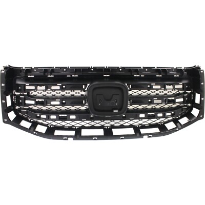 Grille For 2012-2015 Honda Pilot Textured Black Plastic