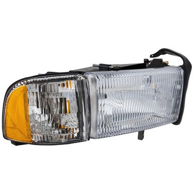 Headlight Set For 1994-2002 Dodge Ram 1500 Ram 2500 Ram 3500 With Corner Light