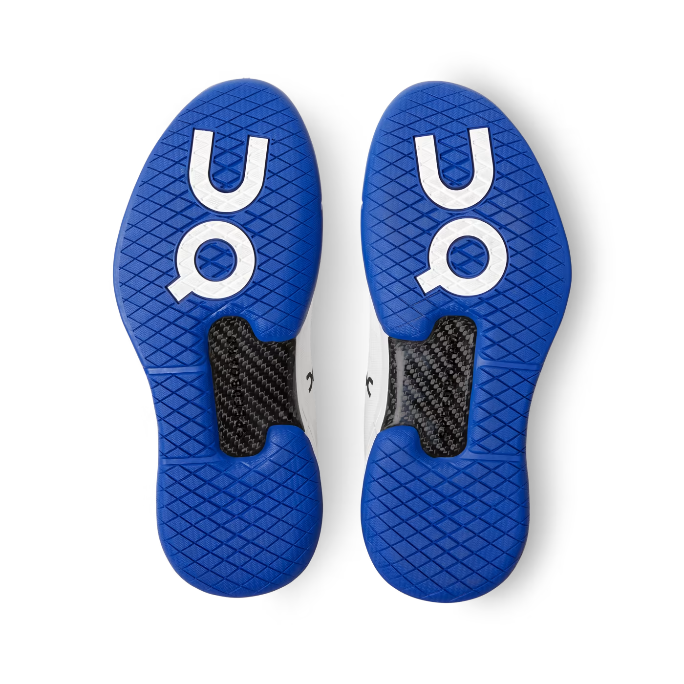 Pre-owned On The Roger Pro White Indigo 48.98720 Speedboard Women's Tennis Shoes In White, |ndigo