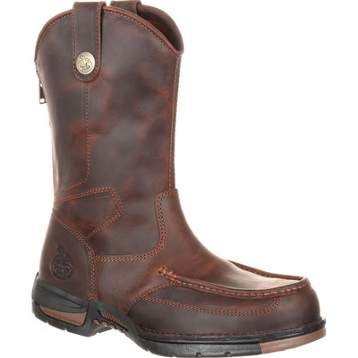 

Рабочие ботинки без застежек Georgia Boot Athens, Dark brown, GB00226
