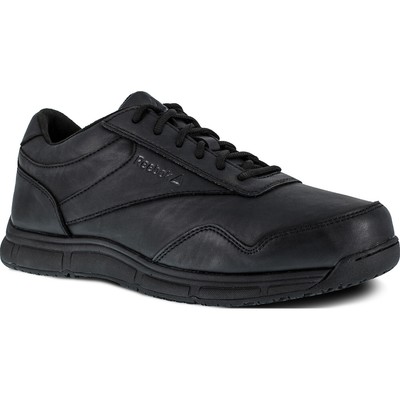 

Женские нескользящие кроссовки Reebok Jorie LT с защитой от поражения электрическим током Athletic Oxford, Black, RB113