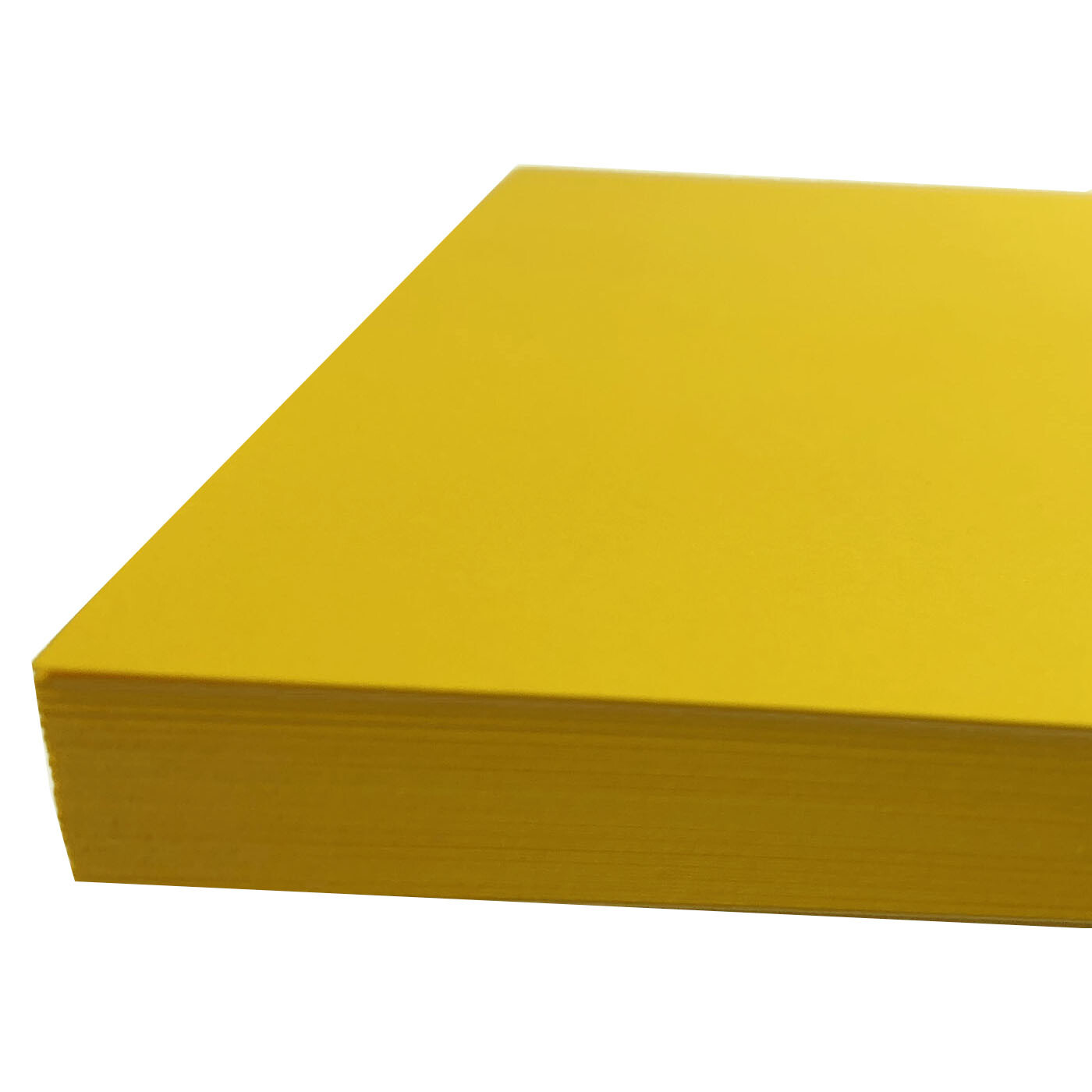 A4 Yellow Card 100 sheets Bright Yellow Card 160gsm Craft