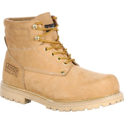 

Lehigh Safety Shoes Steel Toe 200G Изолированный рабочий ботинок, Brown, 5030