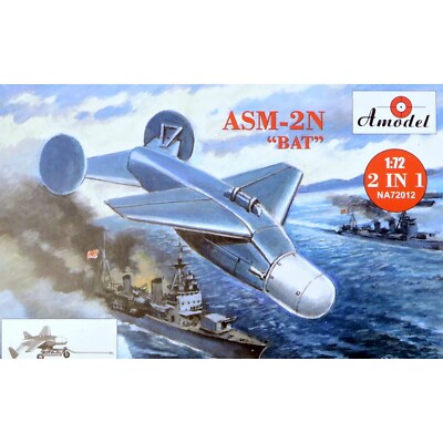 AMODEL NA72012 models kit 1:72 American homing anti-ship glide bomb ASM-2N ''BAT''
