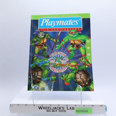 TMNT Turtles Playmates 25th Anniversary 1992 Toy Fair Catalog Talespin Garfield