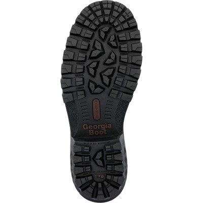 Pre-owned Georgia Boot Ltx Logger Waterproof Work Boot In Black